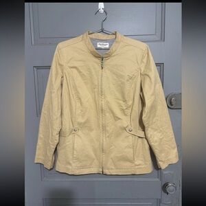 Norm Thompson Women's Beige Utility Jacket